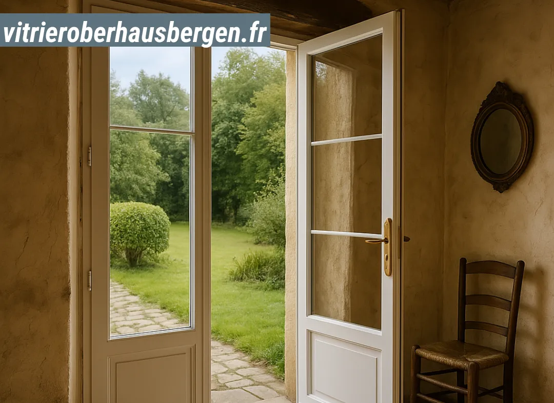Installation de fenêtre en PVC Oberhausbergen