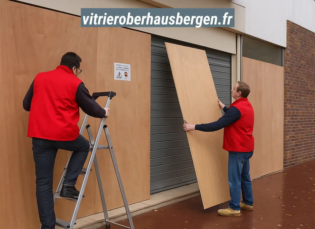 Mise en sécurité fermeture provisoire Oberhausbergen